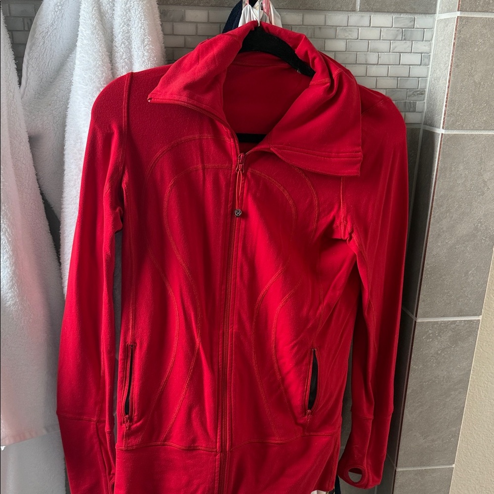 Lululemon Athletica Vibrant Red Jacket